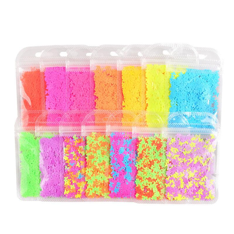 2g Neon Butterfly Sequins - Epoxynoob