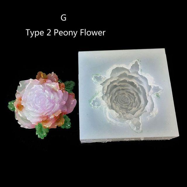 3D Flower Resin Silicone Moulds - Epoxynoob