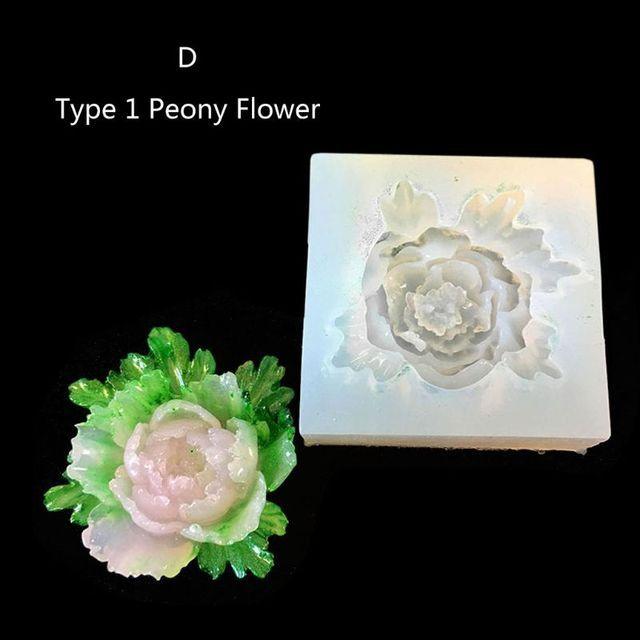 3D Flower Resin Silicone Moulds - Epoxynoob