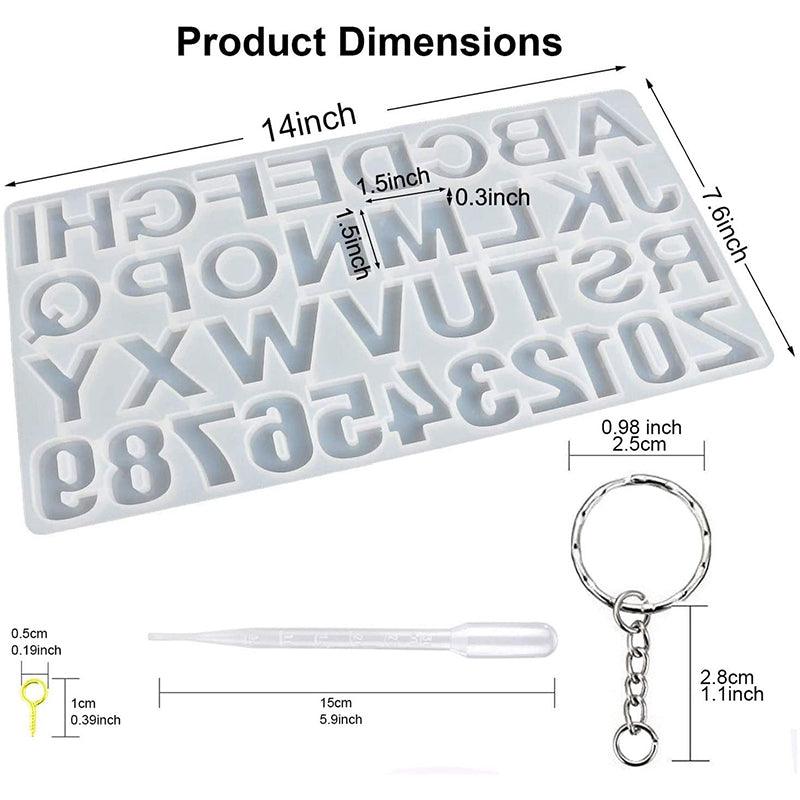 Alphabet Mould - Epoxynoob