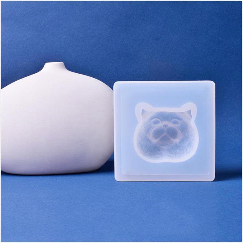 Cat And Dog Face Mould - Epoxynoob