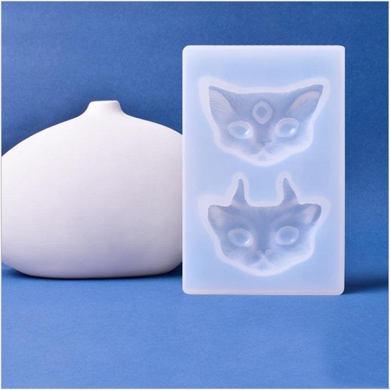 Cat And Dog Face Mould - Epoxynoob