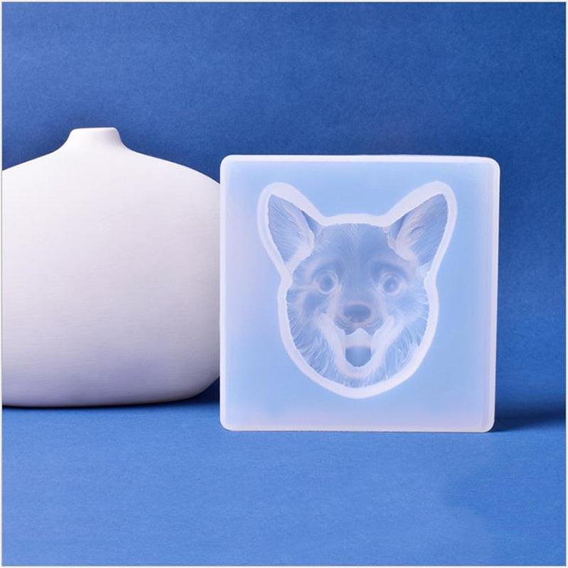 Cat And Dog Face Mould - Epoxynoob