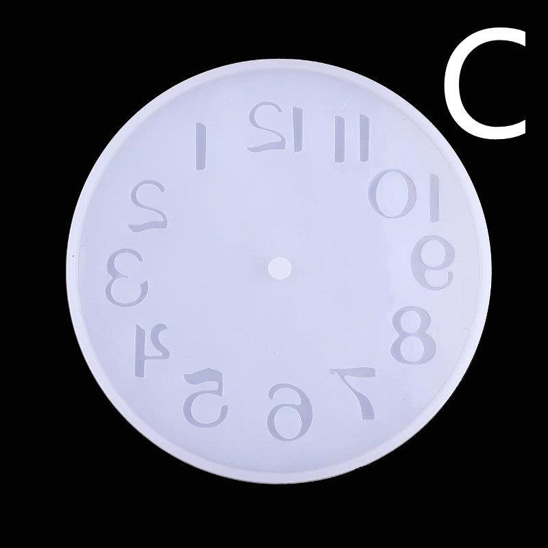 Clockface Mould - Epoxynoob