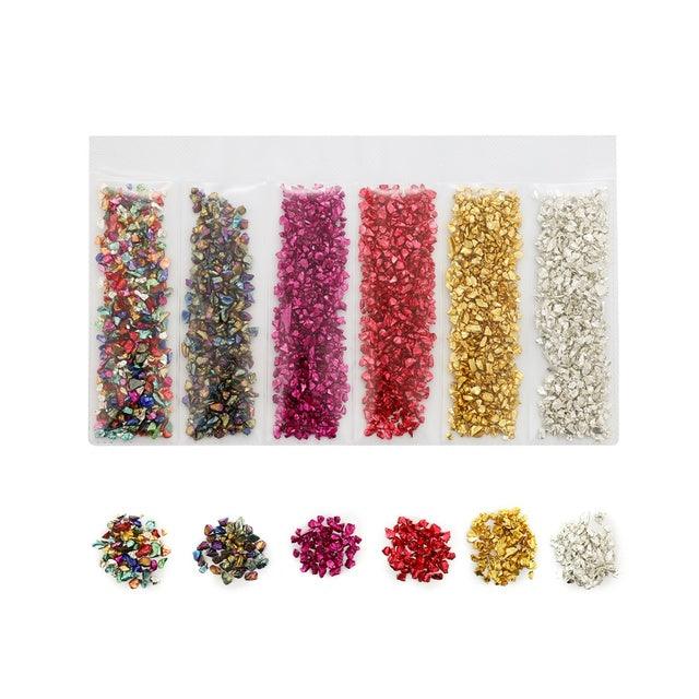 Coloured Crushed Glass - Epoxynoob