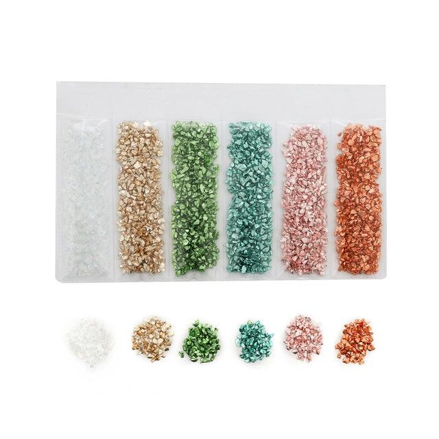 Coloured Crushed Glass - Epoxynoob