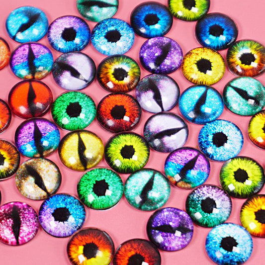 Colourful Eye Inclusions - Epoxynoob