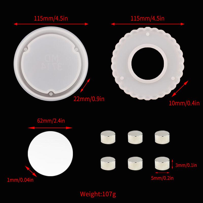 Eyelash Container Mould - Epoxynoob