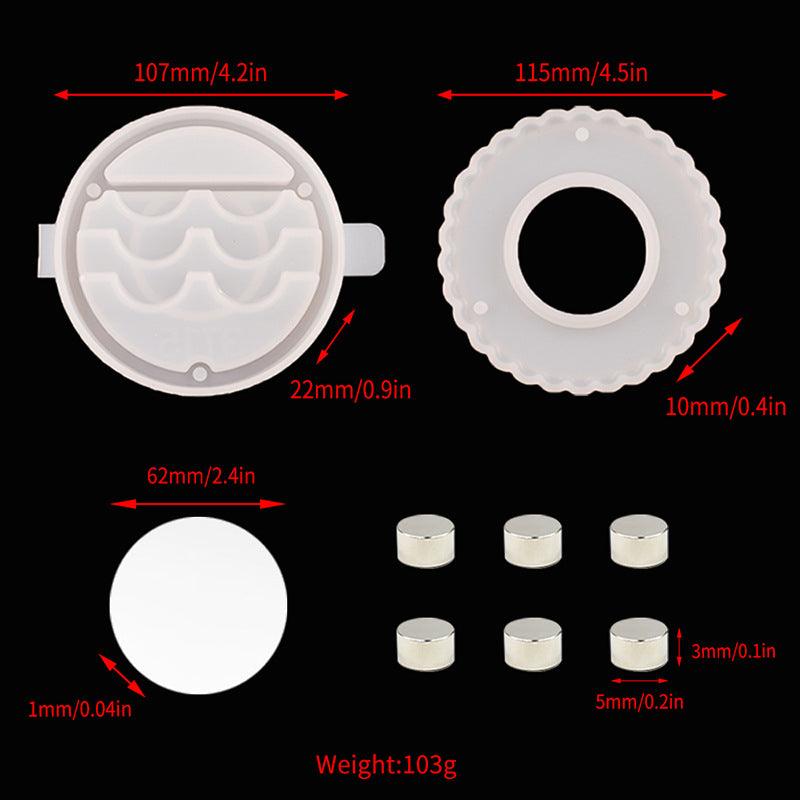 Eyelash Container Mould - Epoxynoob