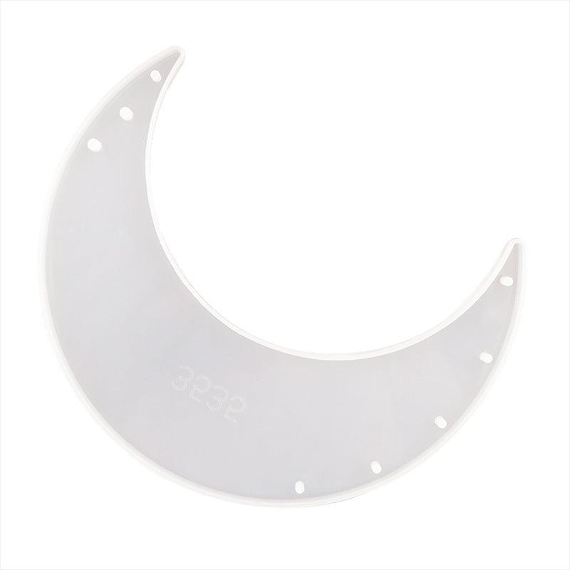 Moon-shaped sun catcher mould - Epoxynoob