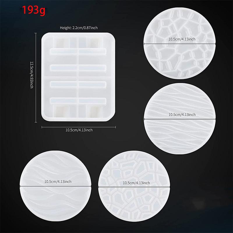 Patterned Coaster Mould - Epoxynoob