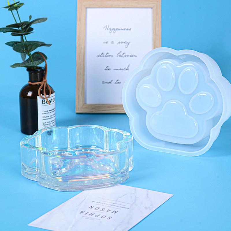 Pawprint Ashtray Mould - Epoxynoob