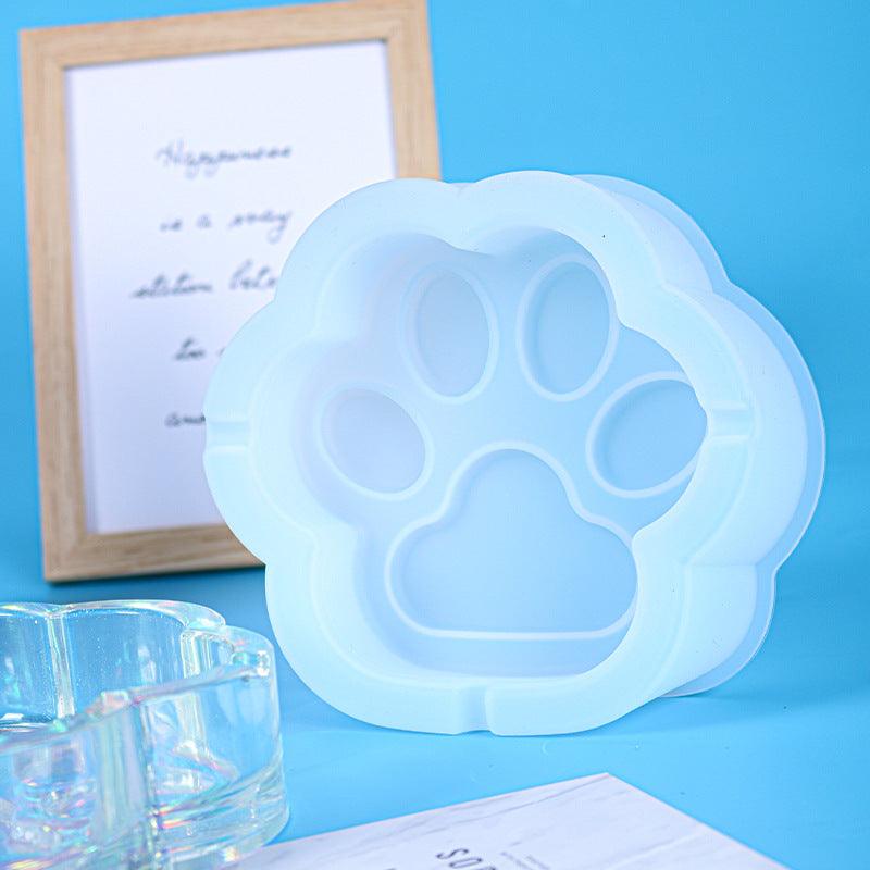 Pawprint Ashtray Mould - Epoxynoob