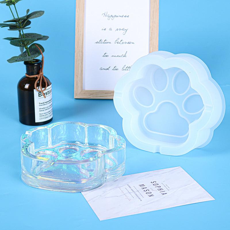 Pawprint Ashtray Mould - Epoxynoob