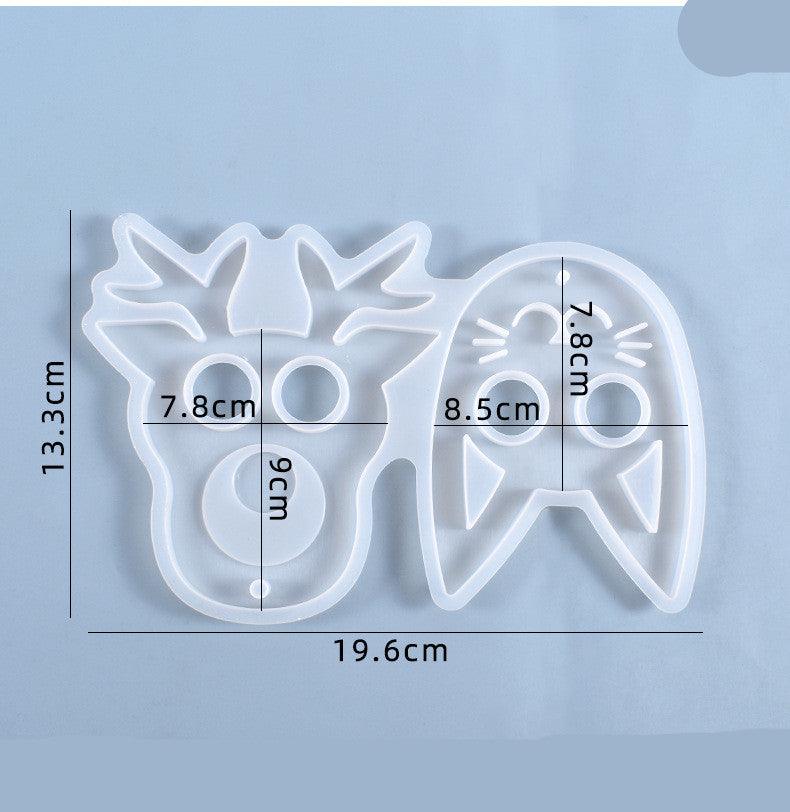 Self defence keyring mould - Epoxynoob