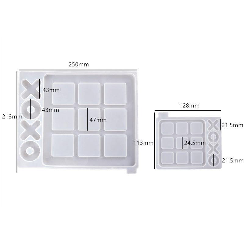 Tic Tac Toe Mould - Epoxynoob