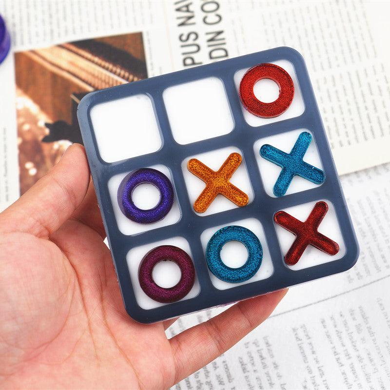 Tic Tac Toe Mould - Epoxynoob