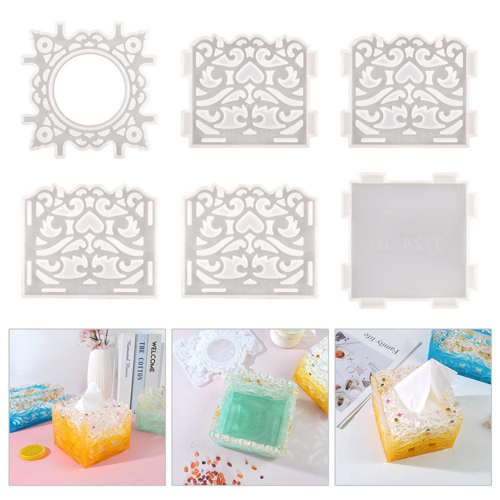 Tissue Box Holder Mould - Epoxynoob