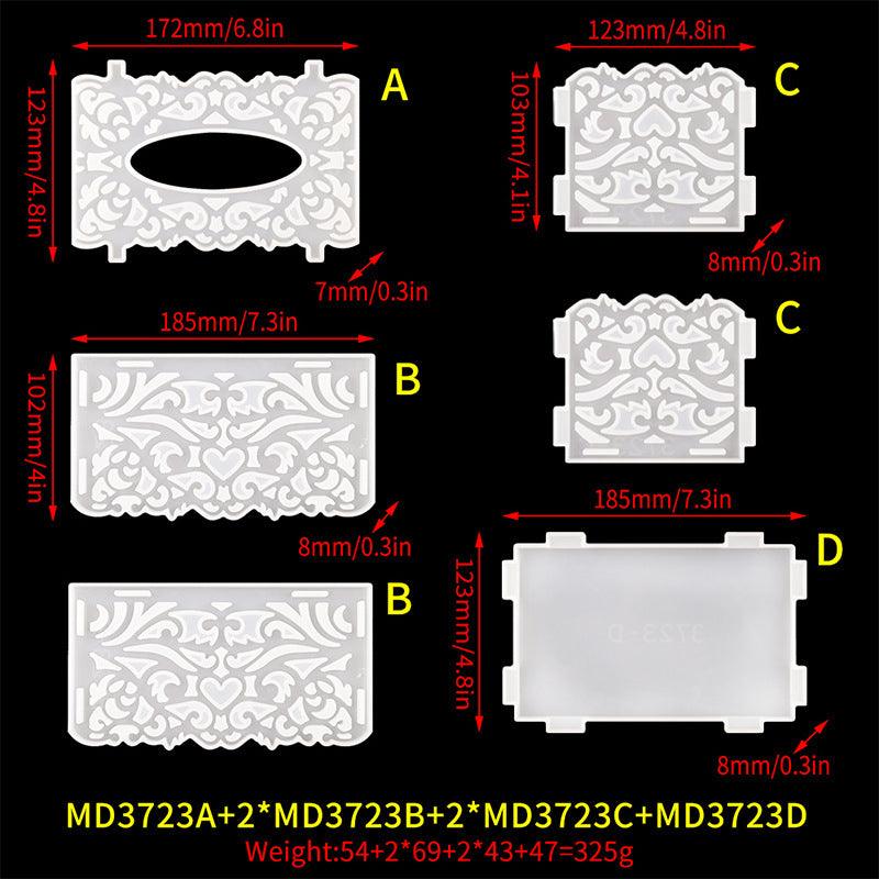 Tissue Box Holder Mould - Epoxynoob