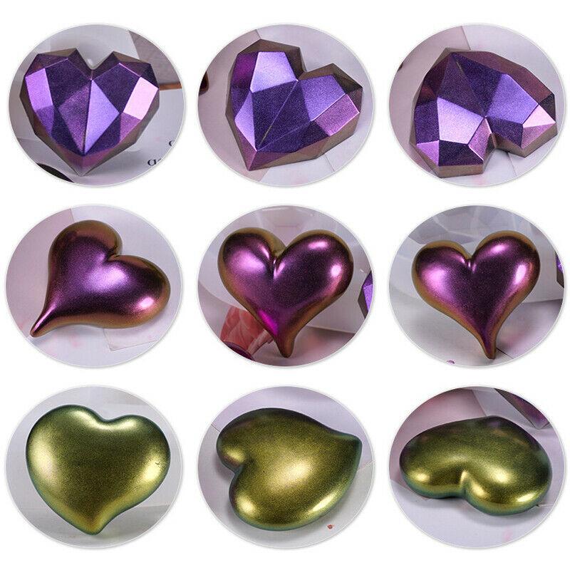 Triple heart resin mould - Epoxynoob